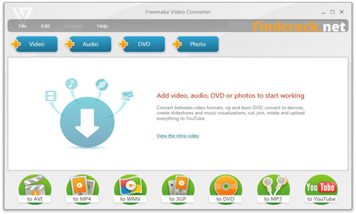 Download Freemake Video Converter 4.1.12.56 Crack